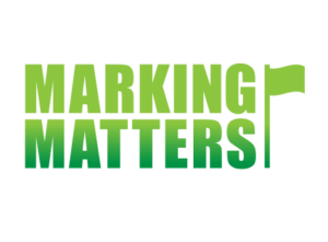 A logo reading "Marking Matters"